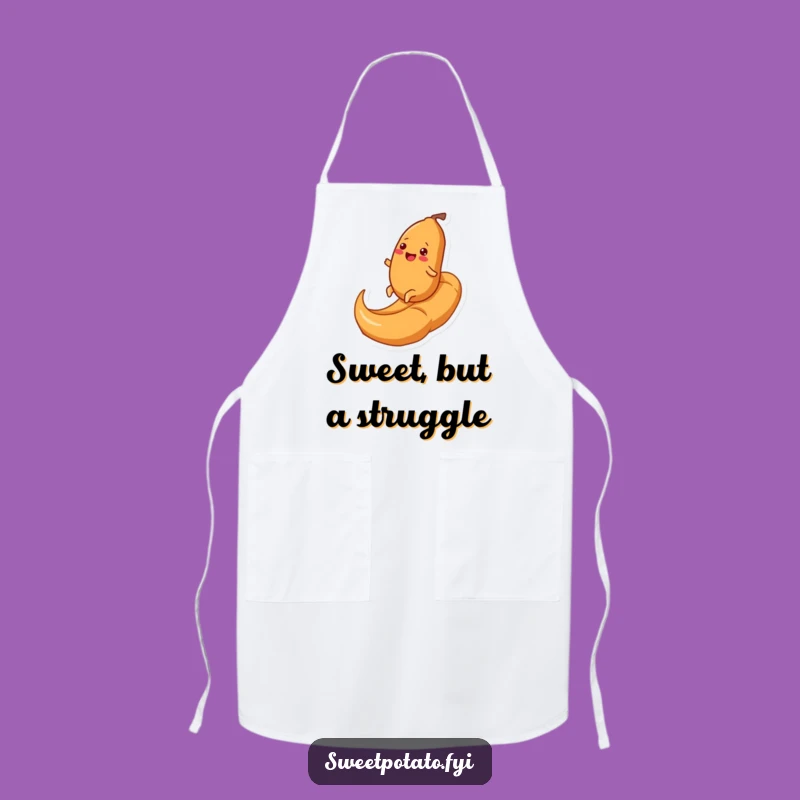 Funny Sweet Potato Caramel Swirl Apron: Cook with a Smile, A Hilarious Funny Gift