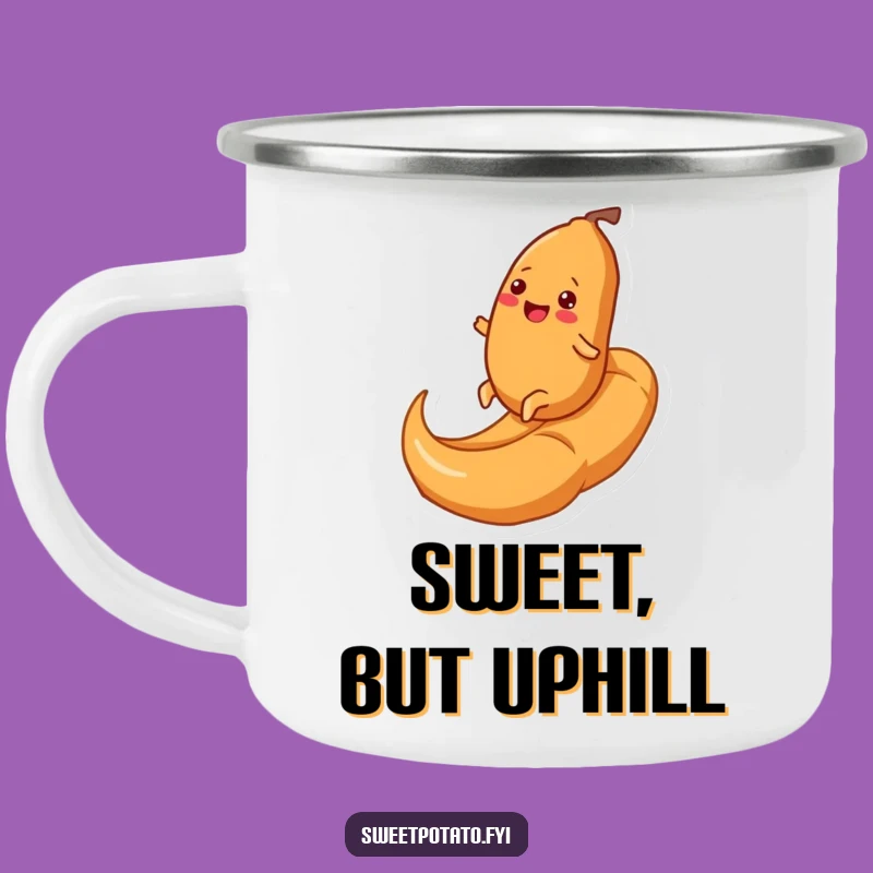 Funny Sweet Potato Caramel Swirl Camping Mug: Adventure Fuel, The Ultimate Funny Gift