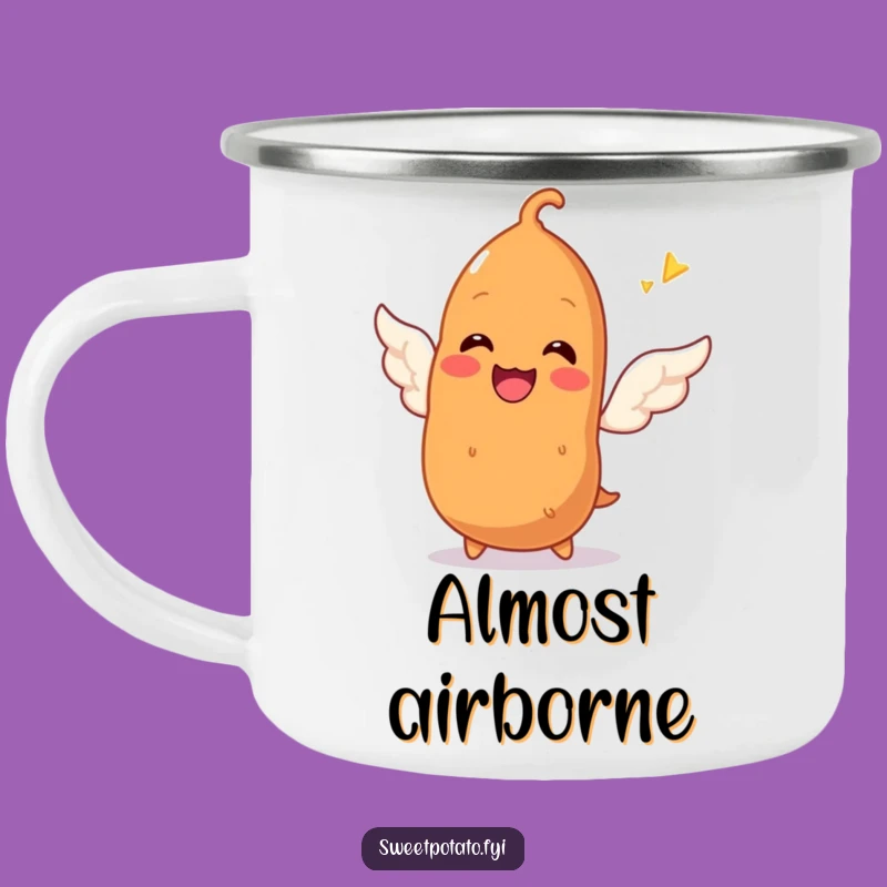 Funny Sweet Potato Wing Attempt Camping Mug: Adventure in Flight, The Ultimate Funny Gift