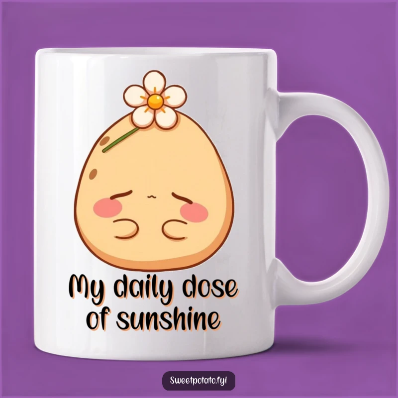 Funny Sweet Potato Nap Mug: A Contented Spud Sleeping for a Perfect Gift