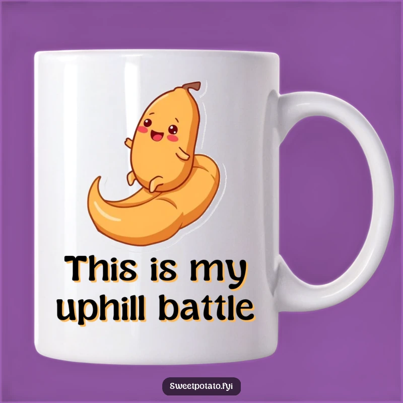 Funny Sweet Potato Rolling Caramel Swirl Mug: The Ultimate Funny Gift for Joyful Souls