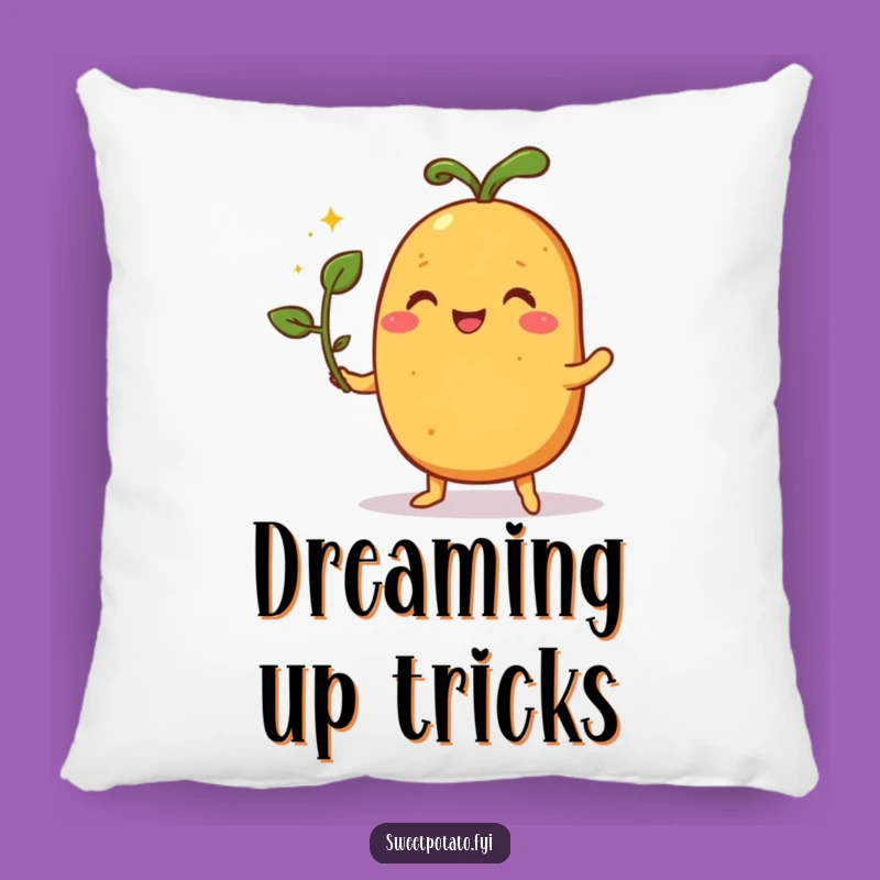 Funny Sweet Potato Magic Pillow - Cozy Illusion Cushion Gift