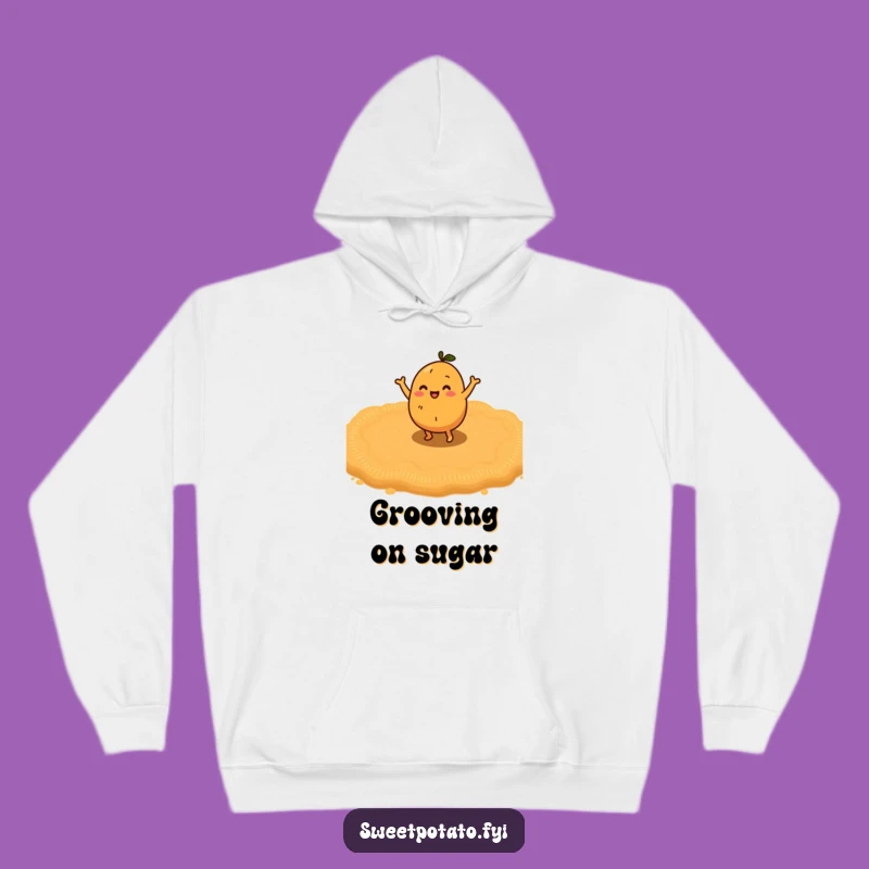 Cozy Funny Dancing Sweet Potato Hoodie: Warmth for Your Groovy Soul
