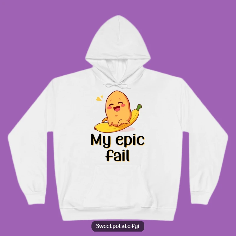 Funny Chuckling Potato Hoodie: Cozy and Hilarious Slipping Design for Comfort