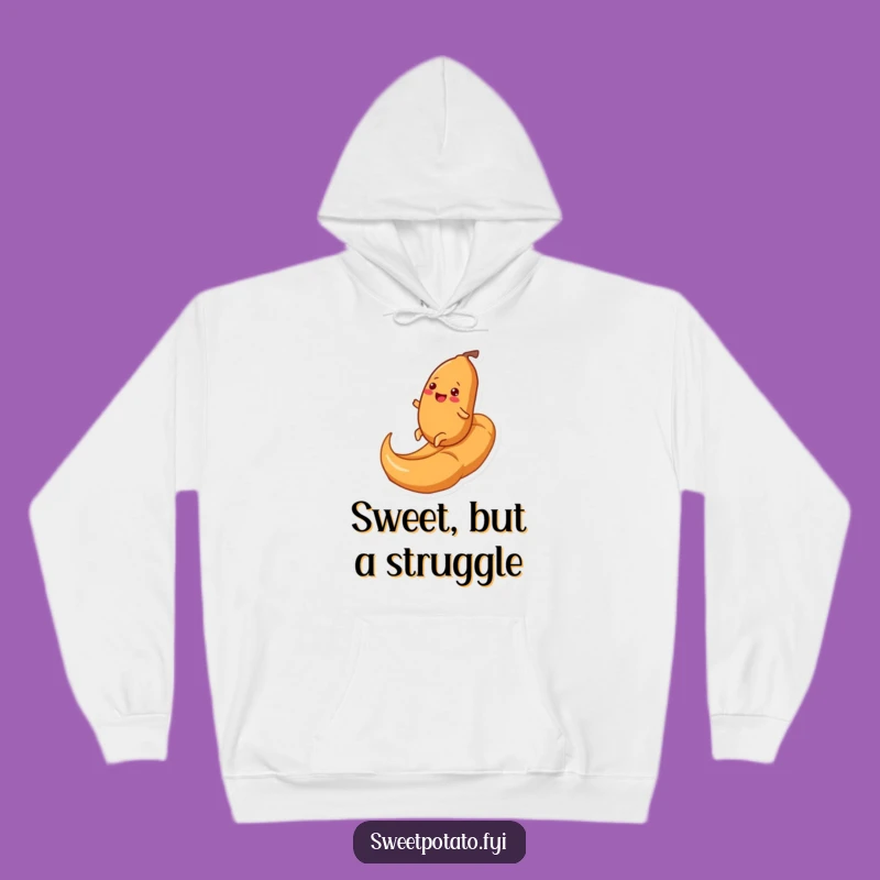 Funny Sweet Potato Caramel Swirl Hoodie: Cozy and Hilarious Fun, The Perfect Funny Gift