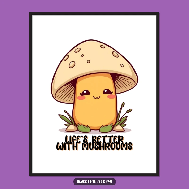 Free Printable Funny Peeking Sweet Potato Wall Art - Humorous Downloadable Decor