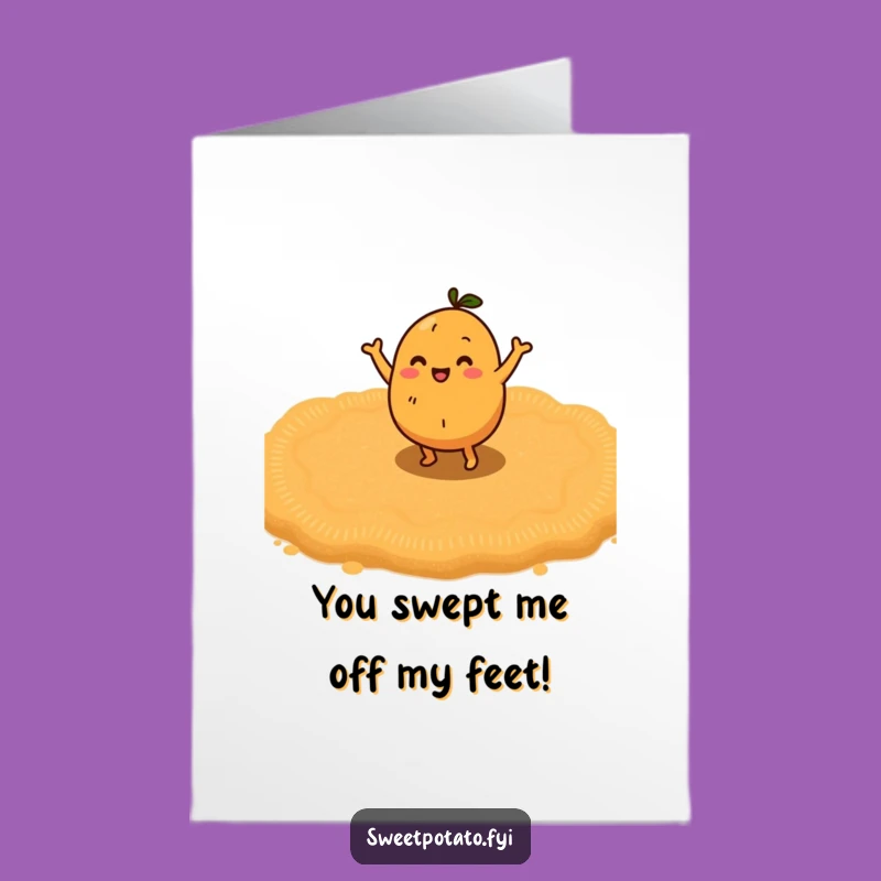 Free Printable Sweet Potato Dance Congrats Card - Brown Sugar Bliss Downloadable Gift