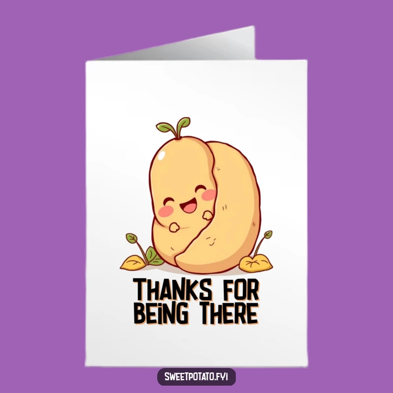 Free Printable Thank You Card: Sweet Potato's Peek-a-Boo Thanks!
