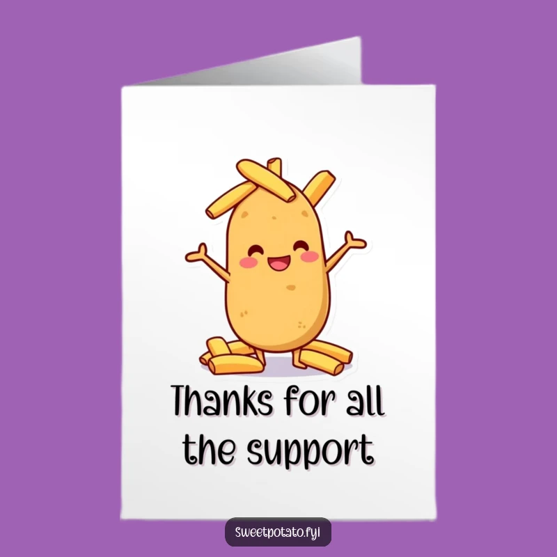 Free Printable Thank You Card: Sweet Potato's Perfectly Balanced Thanks