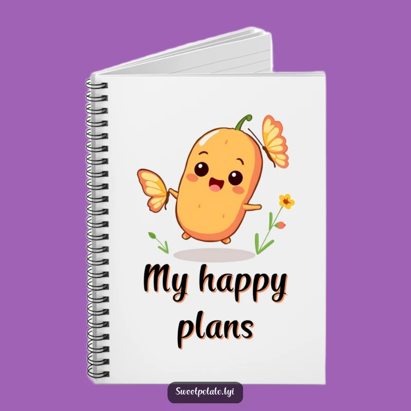 Funny Sweet Potato Chase Notebook: Jot Down Fun Ideas, Funny Gift!