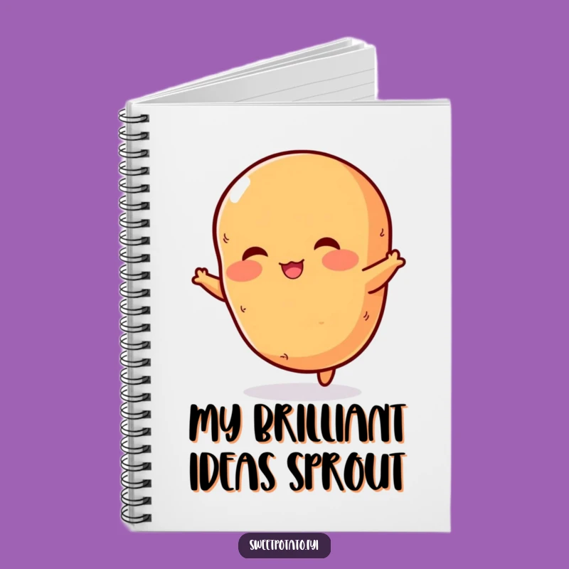 Funny Sweet Potato Jump Notebook: Jot Down Spud-tacular Ideas!