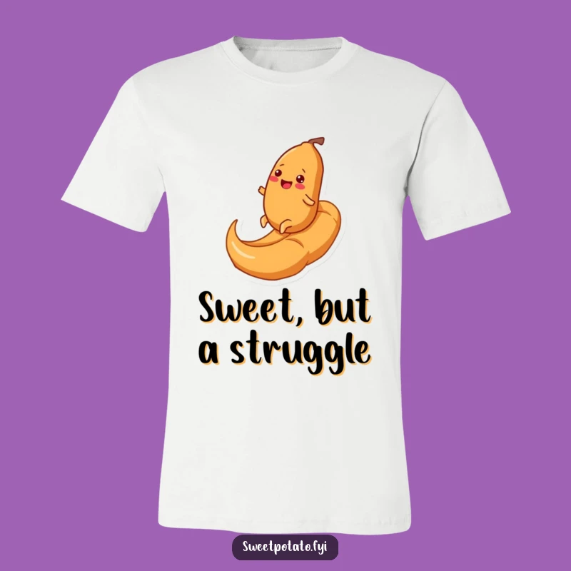 Funny Sweet Potato Caramel Swirl T-Shirt: Hilarious Shirt and Perfect Funny Gift!