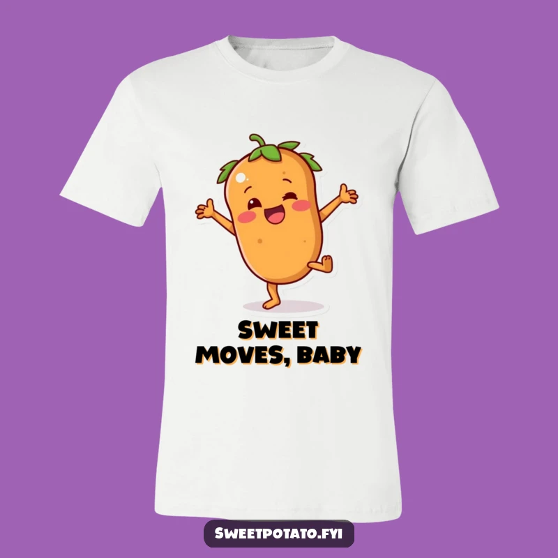 Funny Sweet Potato T-Shirt: Cartwheel Effort, Humorous Apparel, Great Gift